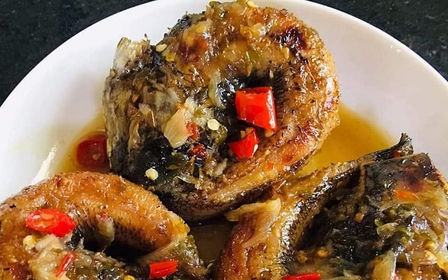 Hấp dẫn món cá lóc nướng kho rim kiểu Bình Định