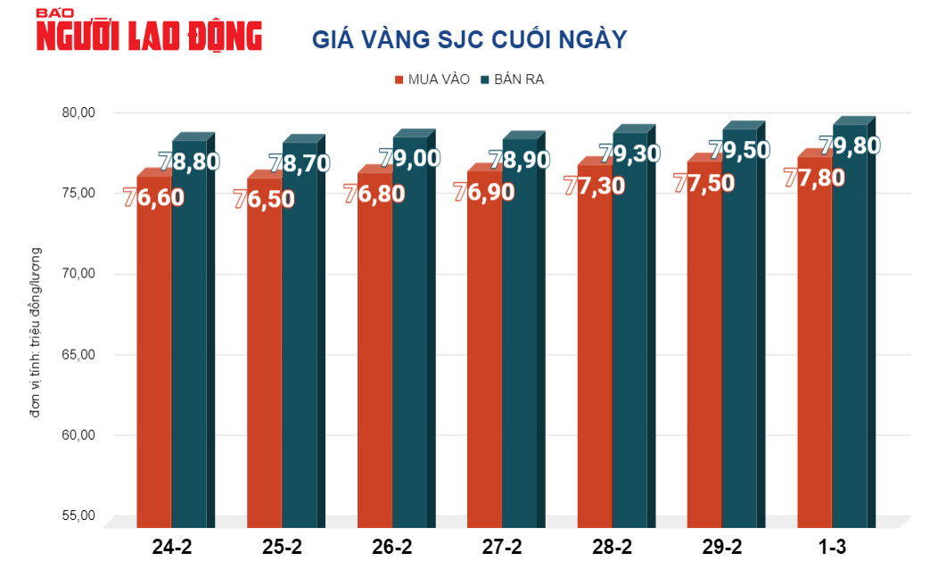 Gi&aacute; v&agrave;ng h&ocirc;m nay, 2-3: Tiếp tục g&acirc;y bất ngờ - Ảnh 2.