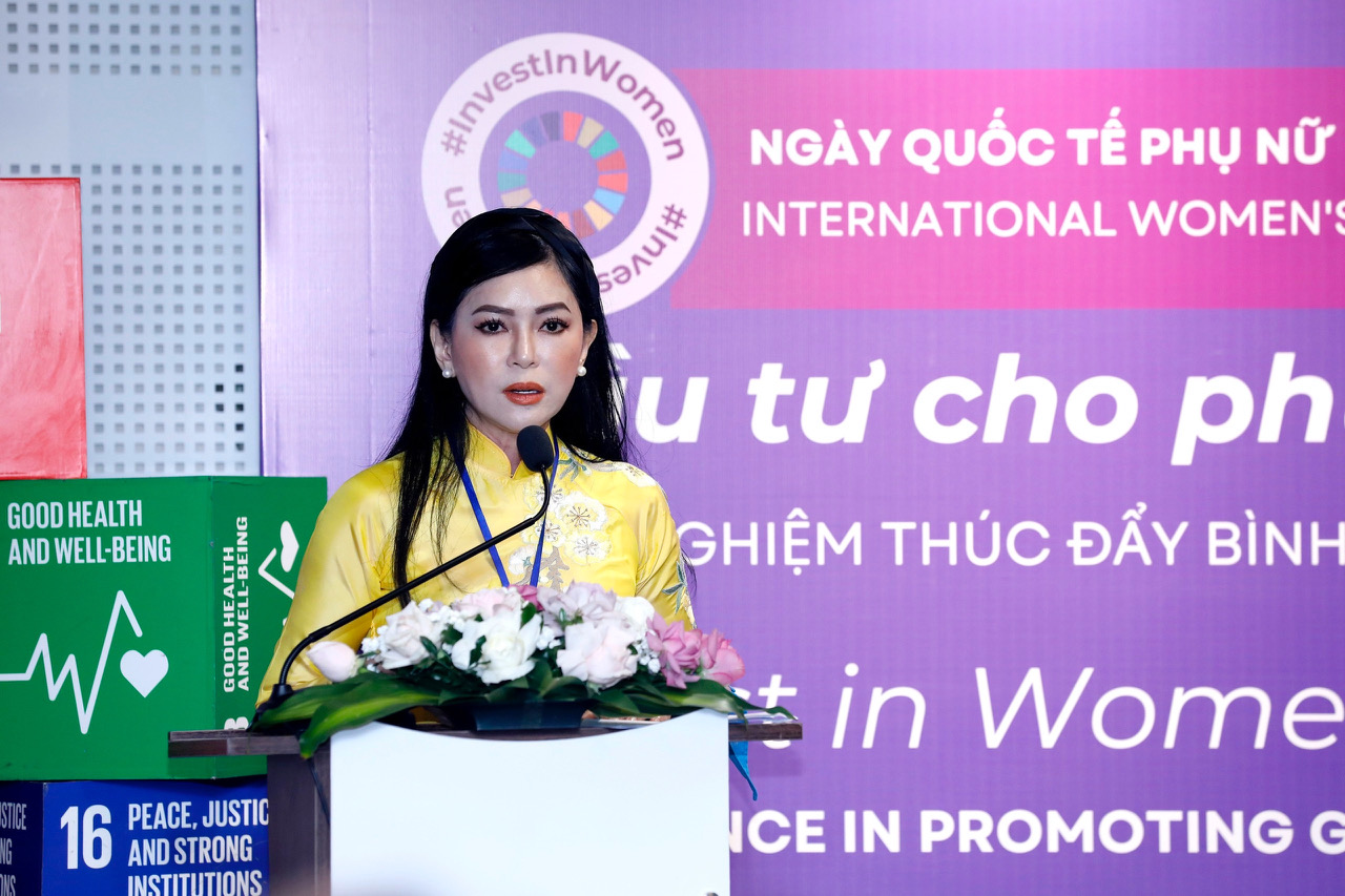 CEO IPPG ph&aacute;t biểu tại diễn đ&agrave;n của UN Women nh&acirc;n ng&agrave;y Quốc tế Phụ nữ- Ảnh 2.