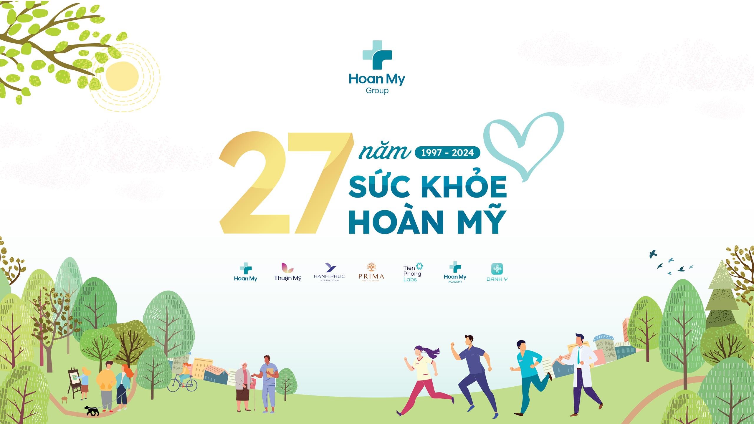 Tập đo&agrave;n Ho&agrave;n Mỹ khởi động giải chạy trực tuyến v&agrave; hỗ trợ kh&aacute;m, tầm so&aacute;t miễn ph&iacute; cho cộng đồng- Ảnh 1.
