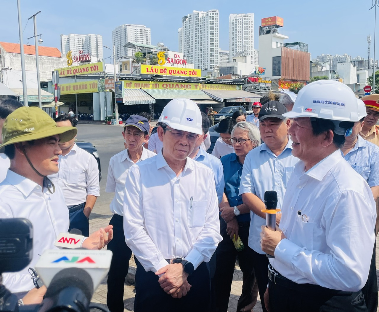 Bí thư Thành ủy TP HCM đi kiểm tra 2 dự án lớn- Ảnh 3.