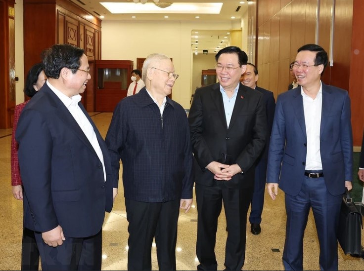 Tổng Bí thư chủ trì phiên họp đầu tiên Tiểu ban Nhân sự Đại hội XIV của Đảng- Ảnh 4.