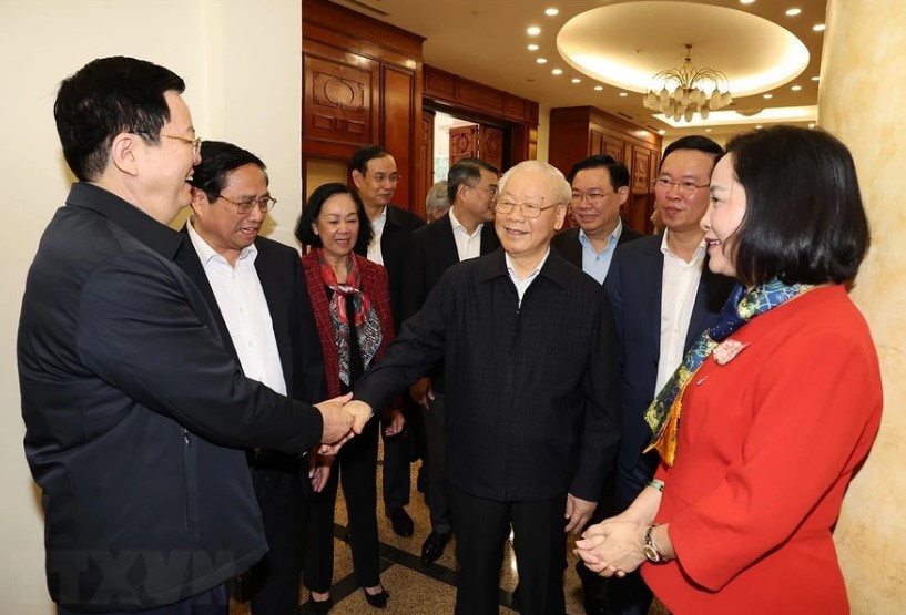 Tổng Bí thư chủ trì phiên họp đầu tiên Tiểu ban Nhân sự Đại hội XIV của Đảng- Ảnh 6.