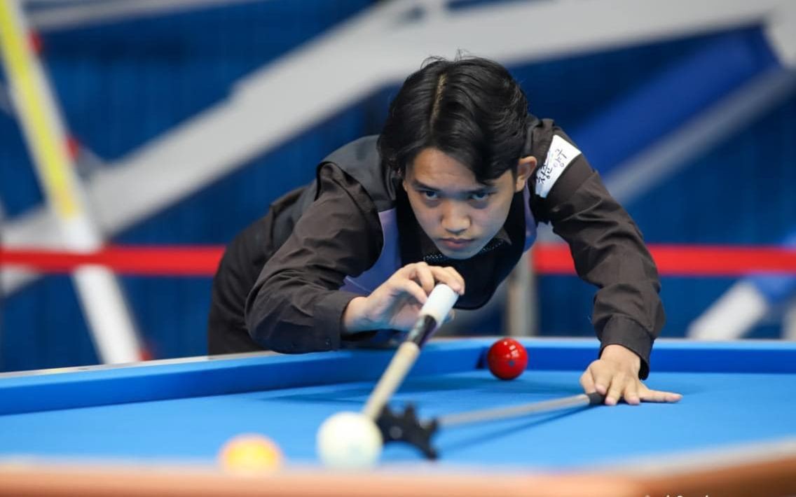 "Chiến binh World Cup" Chiêm Hồng Thái vô địch carom 1 băng