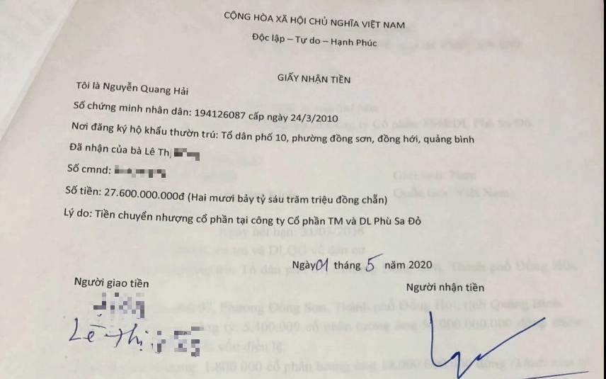 Quảng Bình: Chủ tịch Công ty Phù Sa Đỏ bán "khống" cổ phần, chiếm đoạt tiền tỉ?