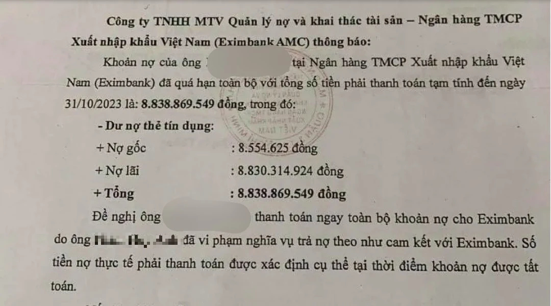 Mở thẻ tín dụng xài xong