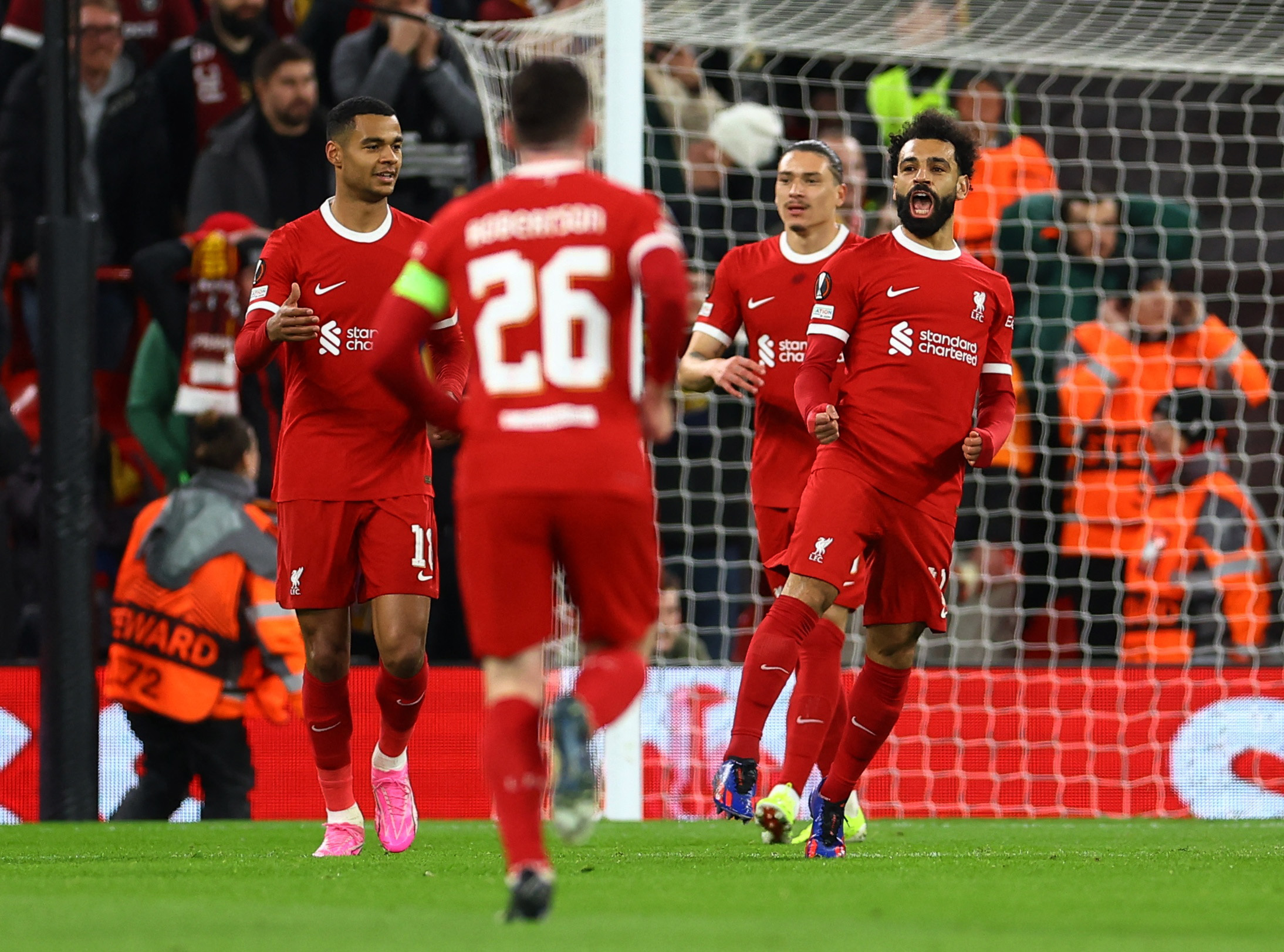 Ghi 11 bàn sau 2 lượt, Liverpool ra oai ở Europa League- Ảnh 3.