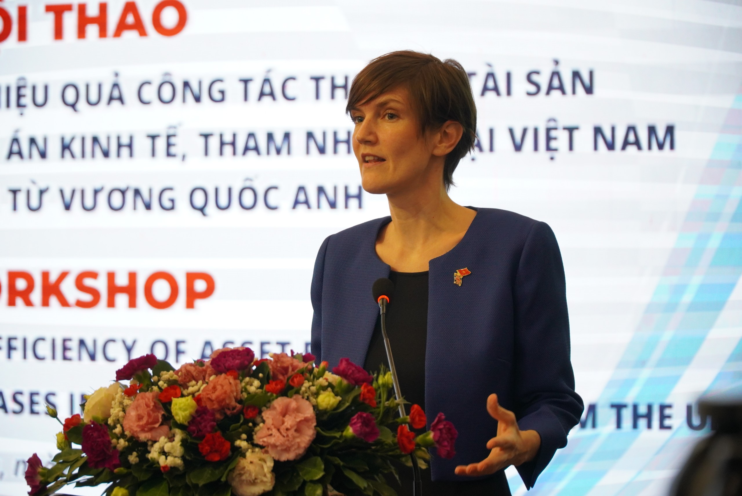 Bộ Tư ph&aacute;p chia sẻ kinh nghiệm thu hồi t&agrave;i sản từ c&aacute;c vụ &aacute;n kinh tế, tham nhũng của Anh tại TP HCM- Ảnh 2.