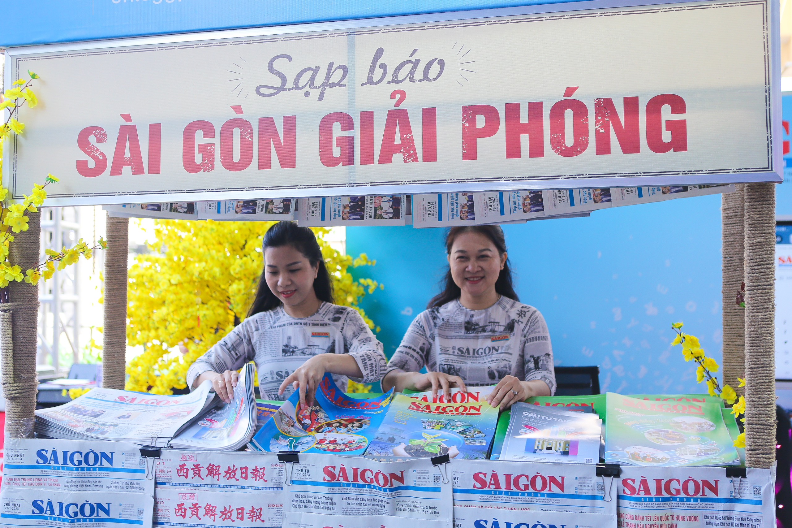 S&ocirc;i nổi c&aacute;c gian trưng b&agrave;y tại Hội b&aacute;o to&agrave;n quốc 2024- Ảnh 19.