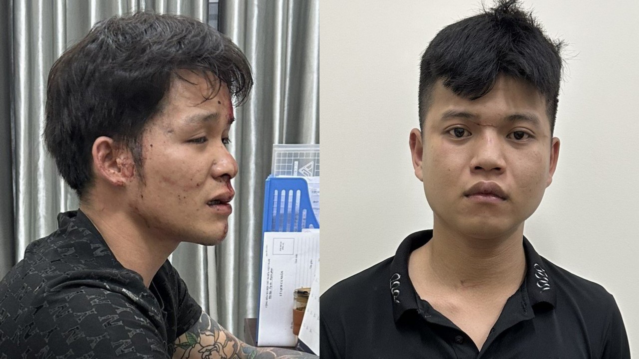 Khởi tố 2 thanh ni&ecirc;n n&eacute;m đ&aacute; v&agrave;o tổ c&ocirc;ng t&aacute;c 911 C&ocirc;ng an TP Đ&agrave; Nẵng- Ảnh 1.