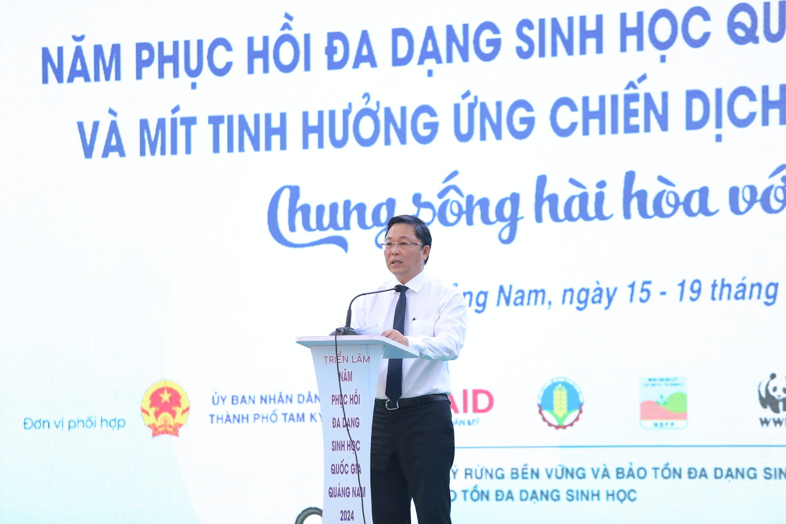 Chủ tịch UBND tỉnh Quảng Nam k&ecirc;u gọi bảo vệ m&ocirc;i trường sống- Ảnh 1.