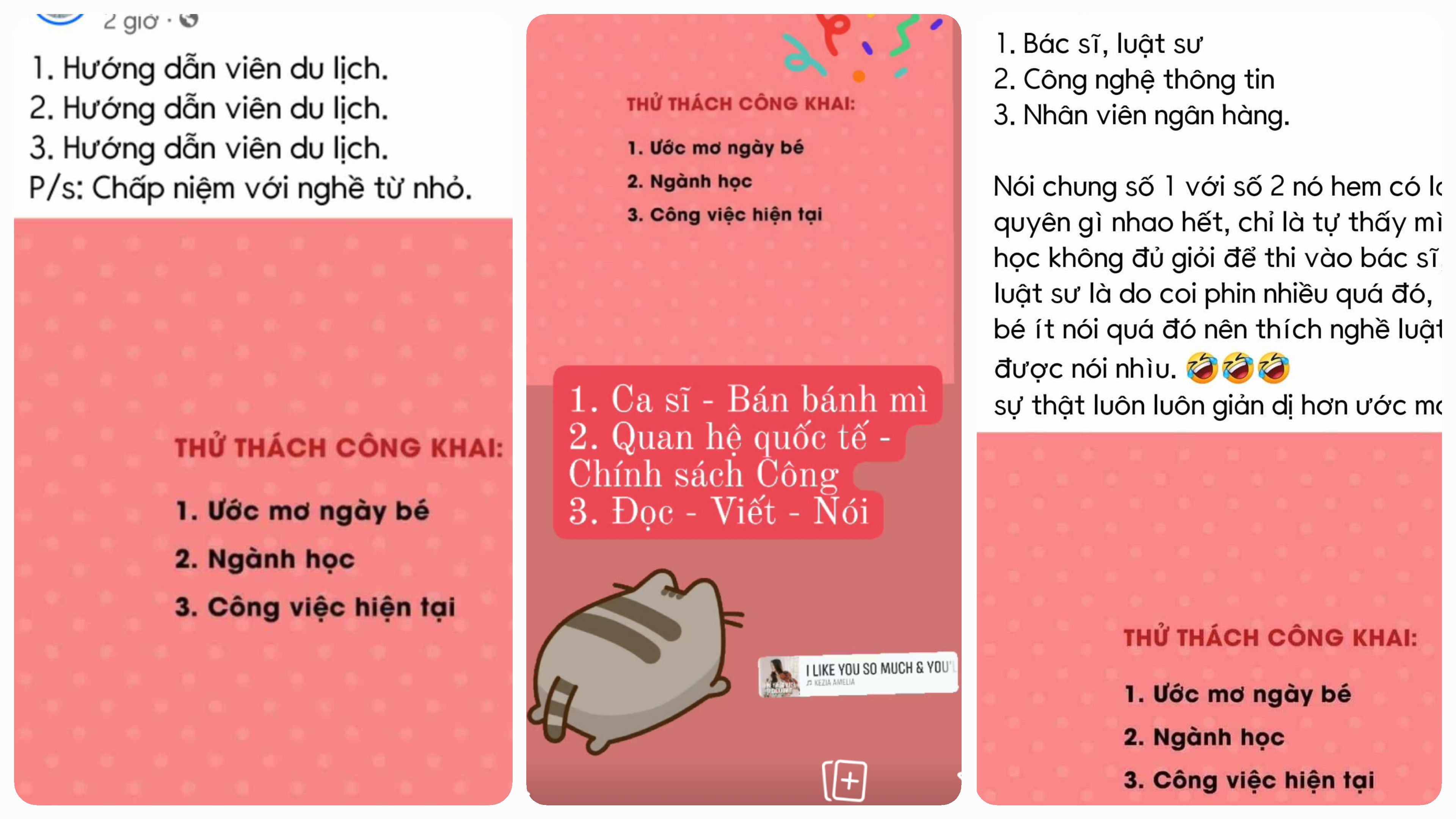 "Sốt" trào lưu công khai ước mơ và nghề nghiệp- Ảnh 1.
