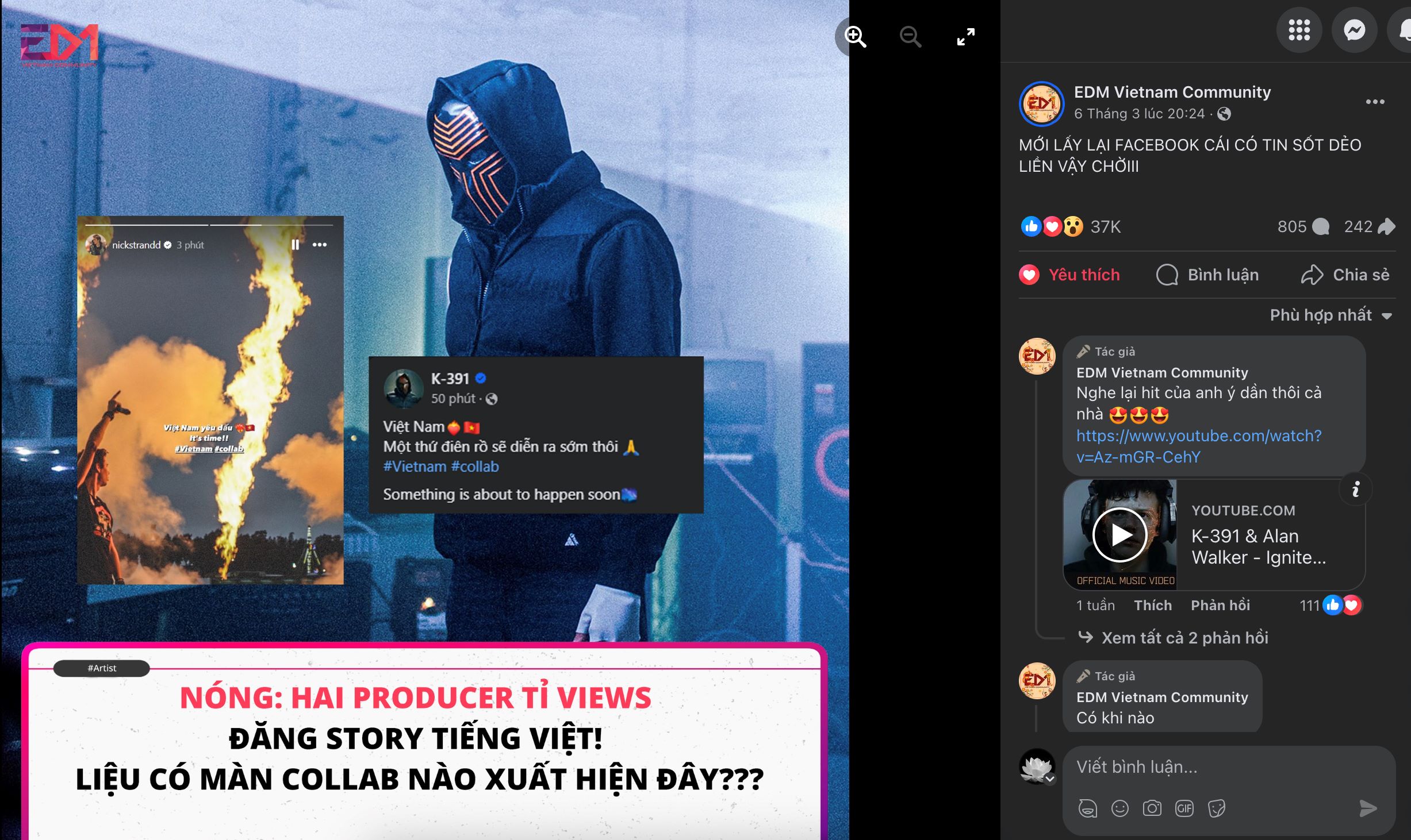 Lộ diện nghệ sĩ Việt kết hợp producer tỉ views K-391- Ảnh 1.