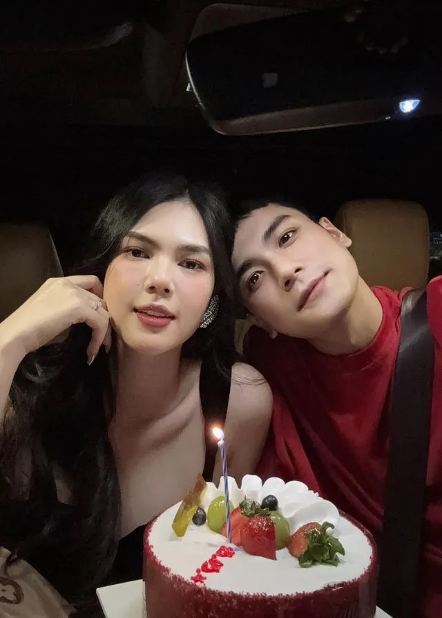 Lộ loạt ảnh L&ecirc; Ngọc Trinh v&agrave; bạn trai mới- Ảnh 4.
