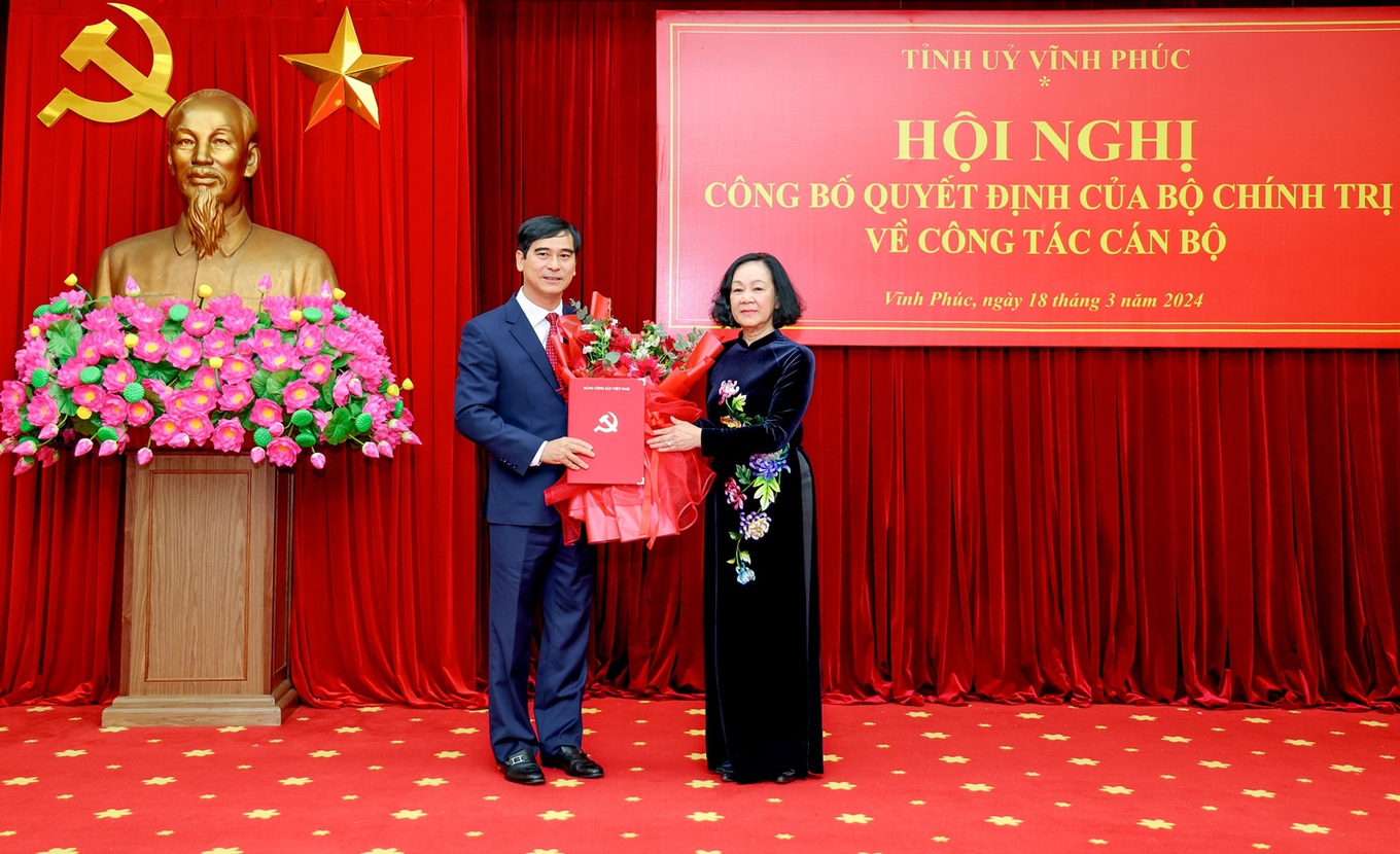 Bí thư Bình Thuận Dương Văn An làm Bí thư Vĩnh Phúc- Ảnh 1.