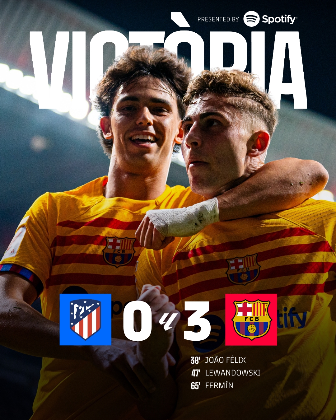 Atletico Madrid thảm bại trước Barcelona trên sân nhà- Ảnh 3.