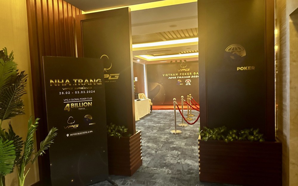 Một CLB poker ở Nha Trang tổ chức giải đấu trái phép