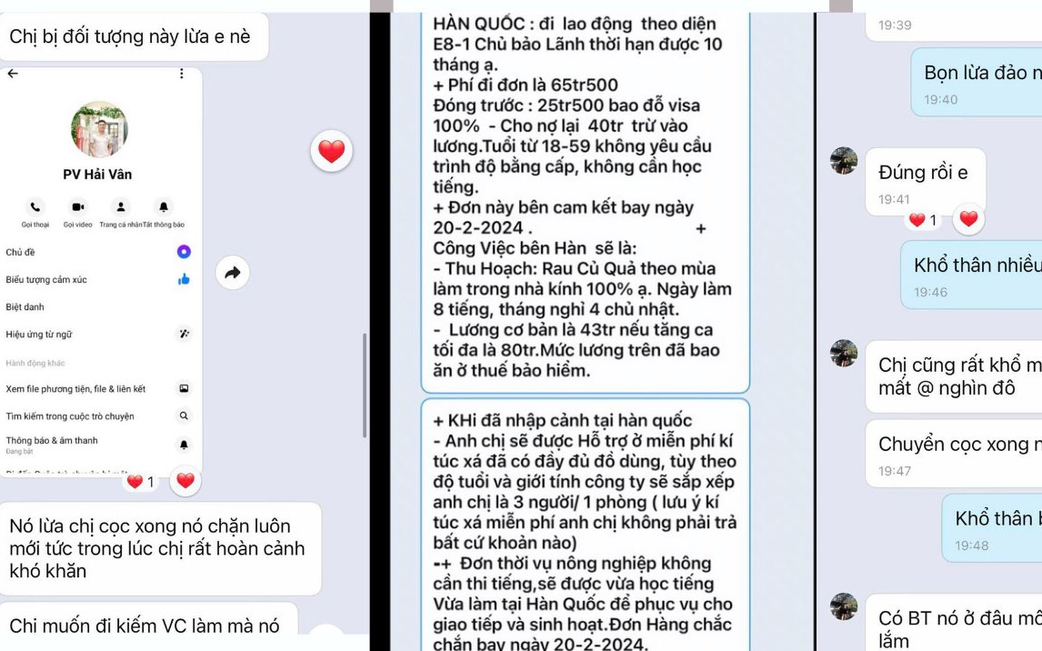 Tránh bẫy lừa xuất khẩu lao động qua mạng