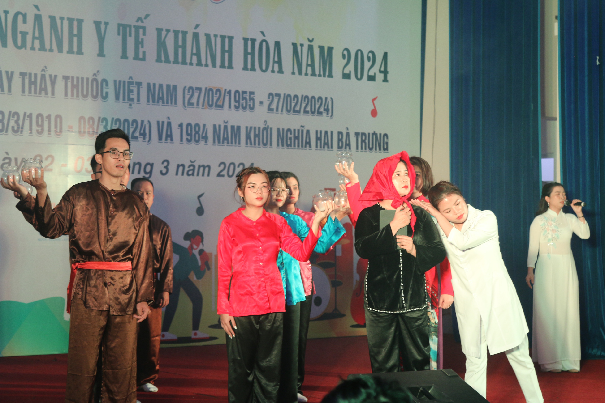 C&ocirc;ng đo&agrave;n ng&agrave;nh Y tế Kh&aacute;nh Ho&agrave; tổ chức hội diễn văn nghệ quần ch&uacute;ng- Ảnh 3.