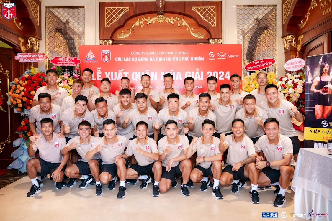CLB Định Hướng Ph&uacute; Nhuận xuất qu&acirc;n thi đấu Giải Hạng nh&igrave; Quốc gia 2024- Ảnh 2.