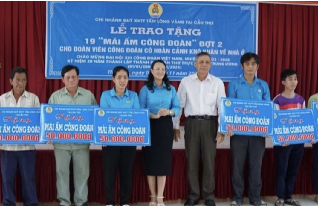 Cần Thơ: Tổ chức nhiều hoạt động kỷ niệm 95 năm ng&agrave;y th&agrave;nh lập C&ocirc;ng đo&agrave;n Việt Nam- Ảnh 1.