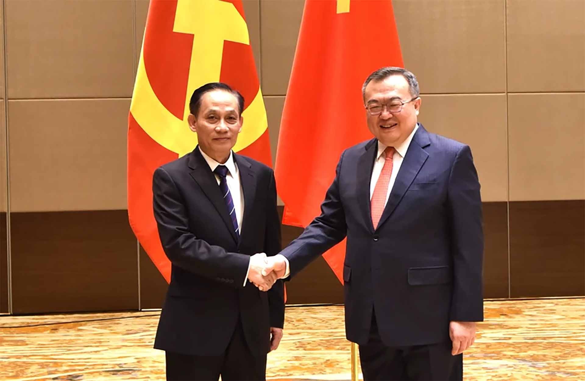 Trưởng ban Đối ngoại Trung ương hội kiến l&atilde;nh đạo cấp cao Đảng Cộng sản Trung Quốc- Ảnh 3.