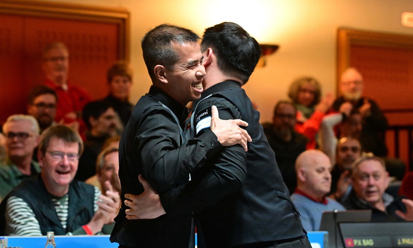 Trần Quyết Chiến - Bao Phương Vinh v&ocirc; địch billiards carom 3 băng đồng đội thế giới- Ảnh 9.
