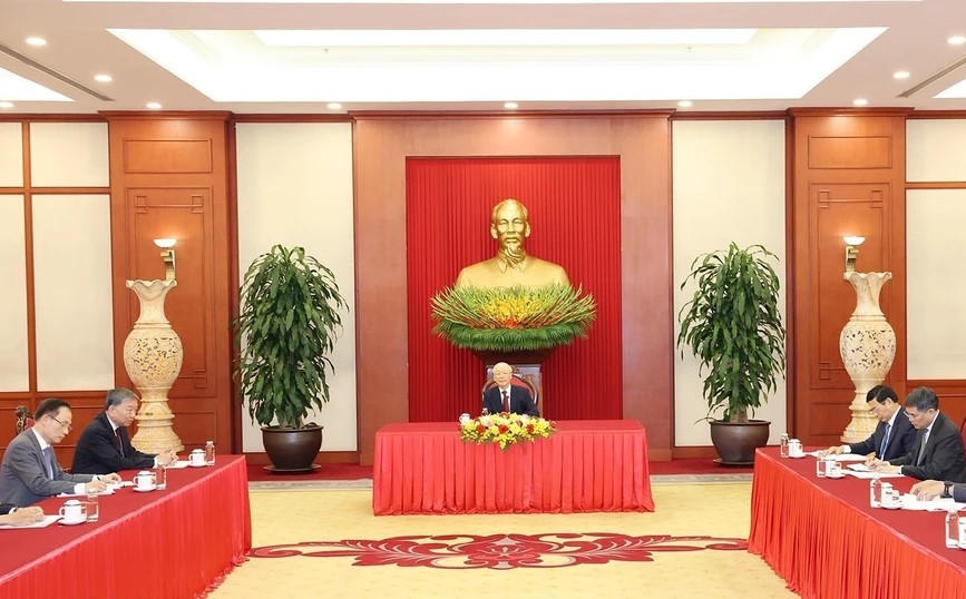 Tổng Bí thư Nguyễn Phú Trọng điện đàm với Tổng thống Vladimir Putin- Ảnh 5.