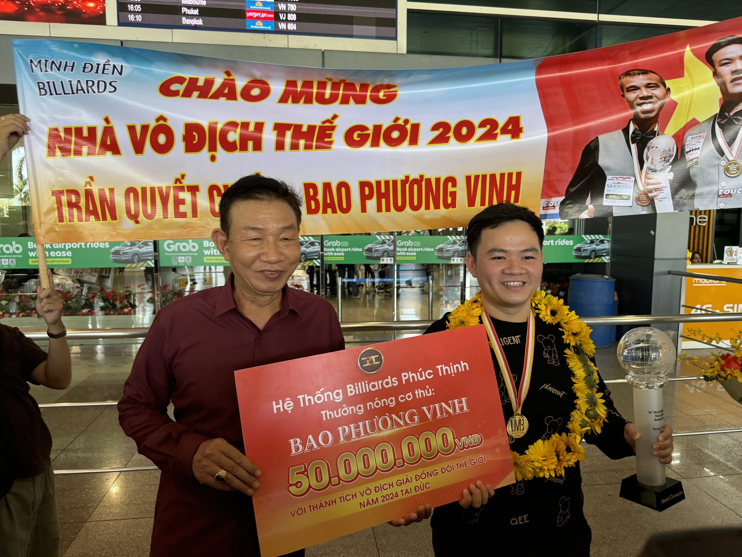 Ng&agrave;y về của hai nh&agrave; v&ocirc; địch thế giới Trần Quyết Chiến v&agrave; Bao Phương Vinh- Ảnh 5.