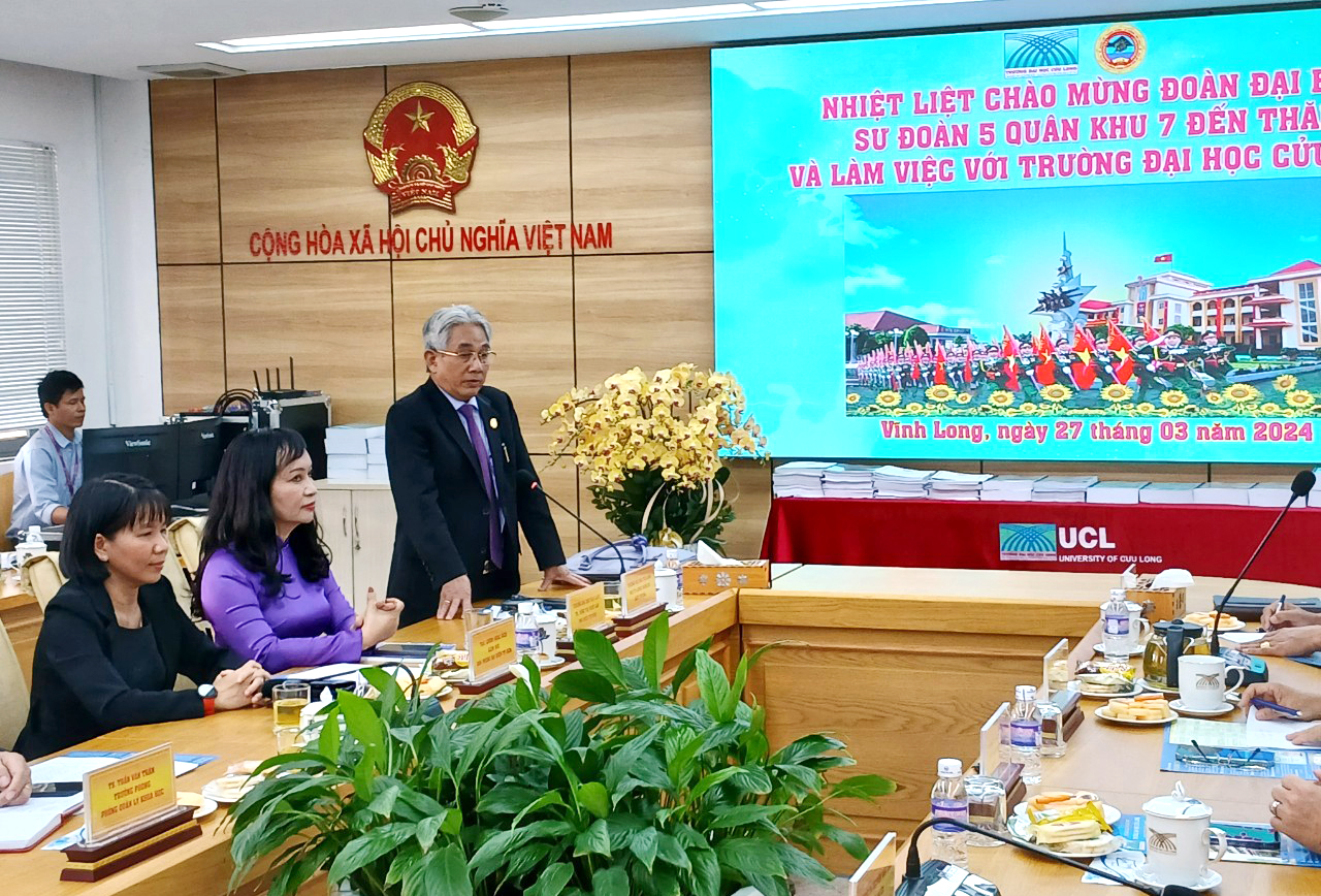 Trường ĐH Cửu Long tổ chức hội nghị tuy&ecirc;n truyền về bảo vệ Tổ quốc- Ảnh 2.