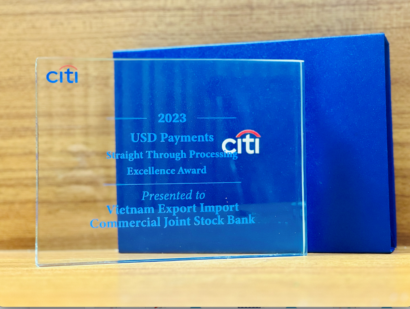 Eximbank vinh dự nhận giải thưởng thanh to&aacute;n quốc tế xuất sắc từ Citibank- Ảnh 2.