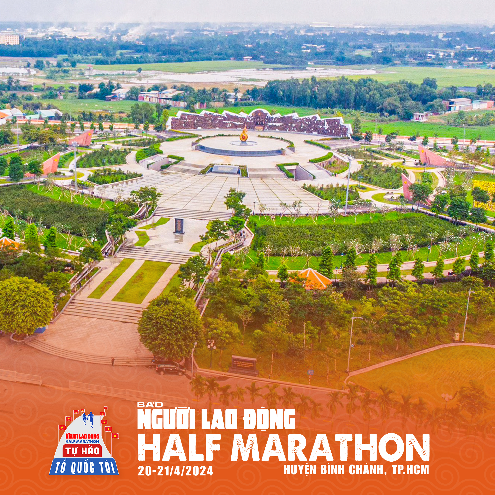 Trường Đại học Văn Hiến TP HCM: 150 thành viên tham gia giải half-marathon