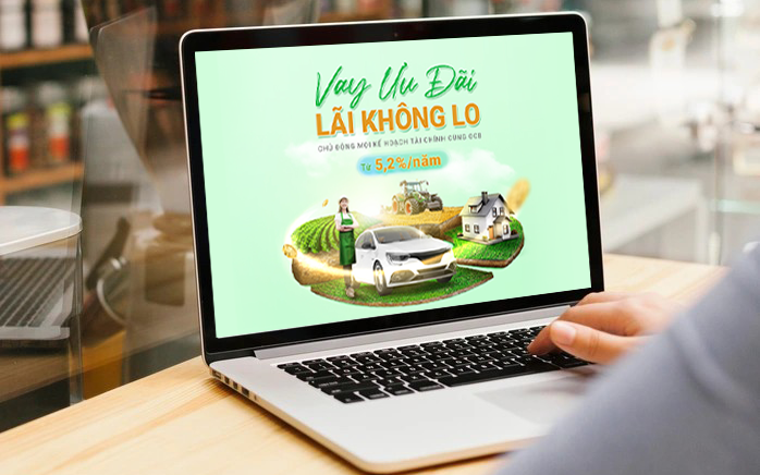 OCB: Lãi suất vay tiêu dùng và sản xuất kinh doanh chỉ từ 5,2%