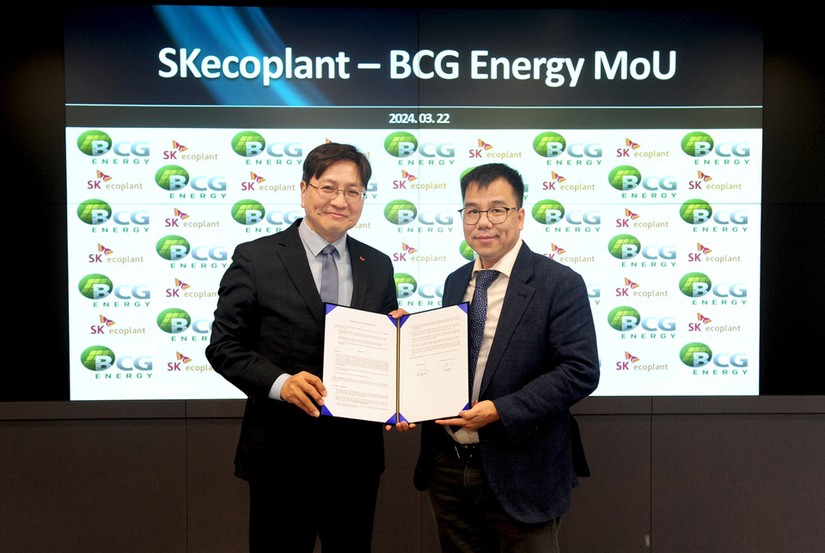 SK Ecoplant H&agrave;n Quốc bắt tay BCG Energy đầu tư năng lượng t&aacute;i tạo tại Việt Nam- Ảnh 1.