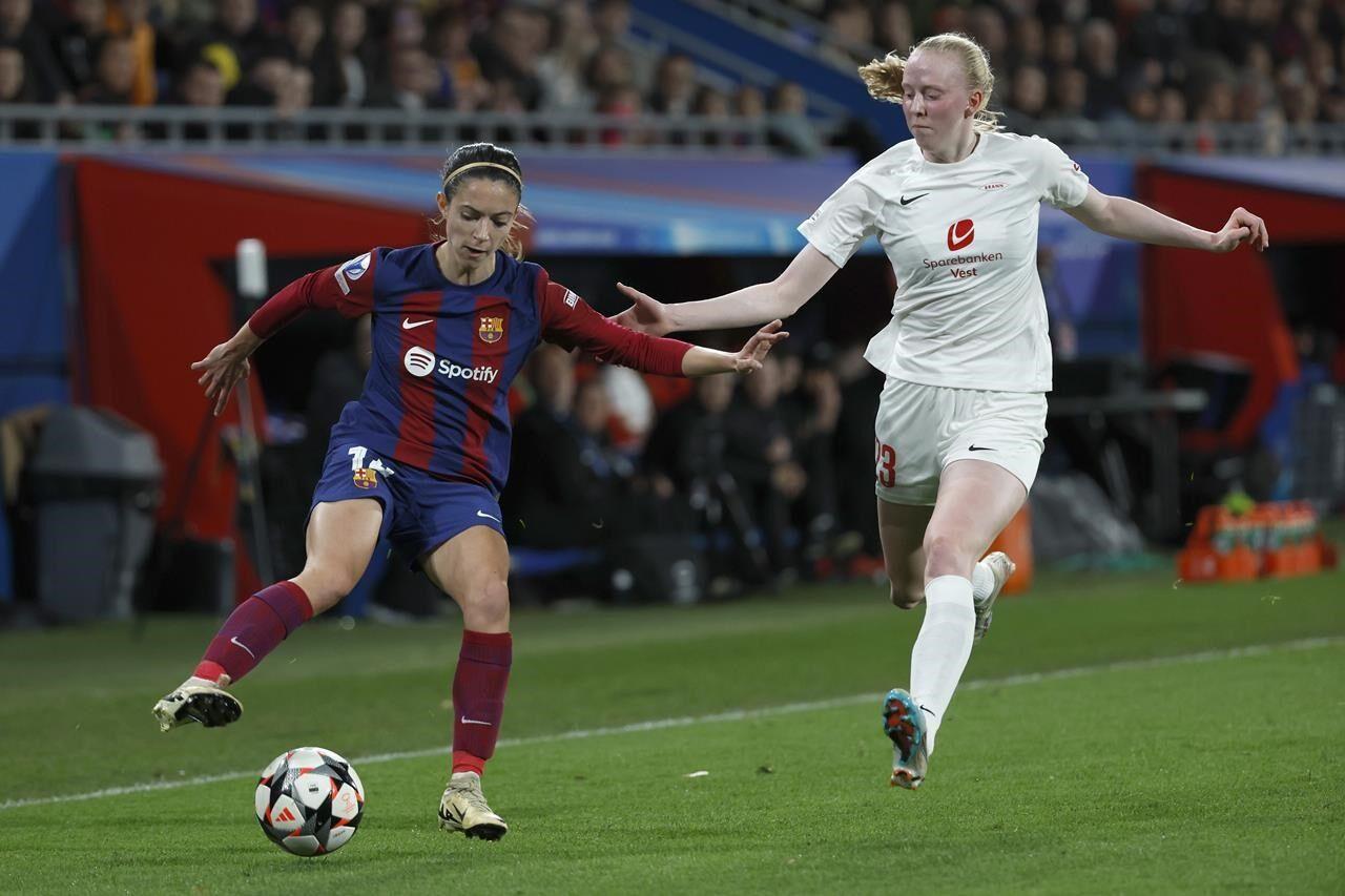 Aitana Bonmati mở tỉ số cho Barcelona