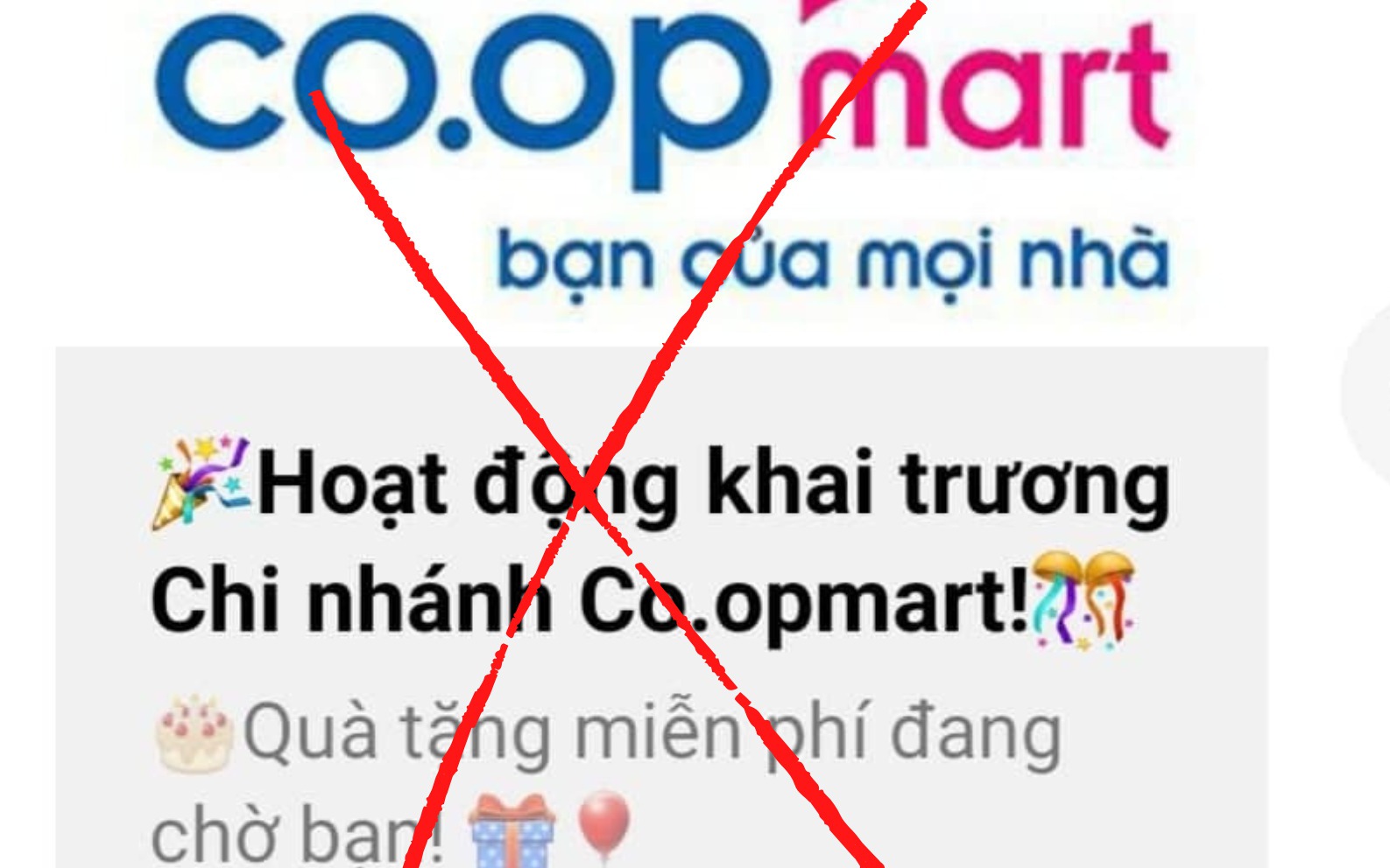 Giả danh siêu thị lừa đảo "tặng quà tri ân" khách hàng