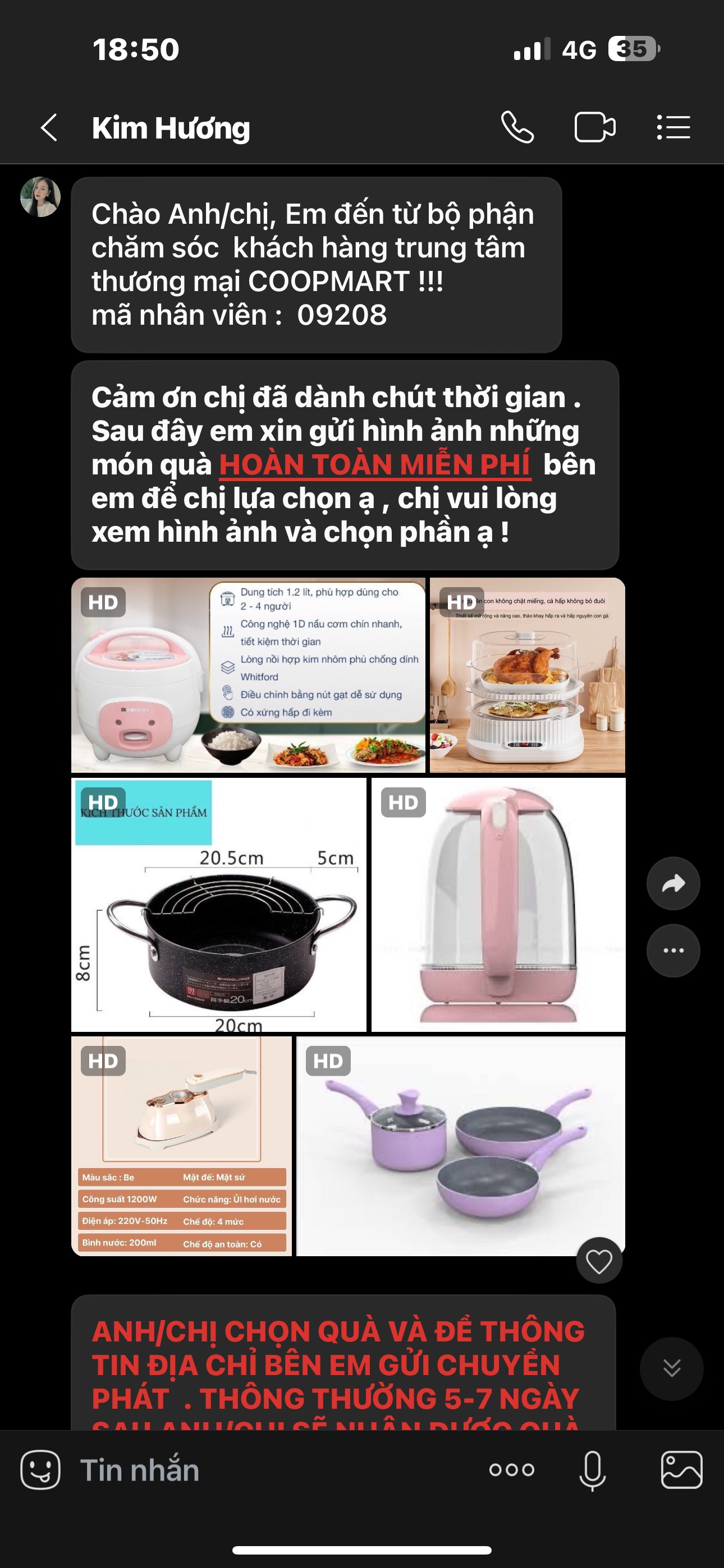 Cảnh giác giả danh siêu thị lừa đảo