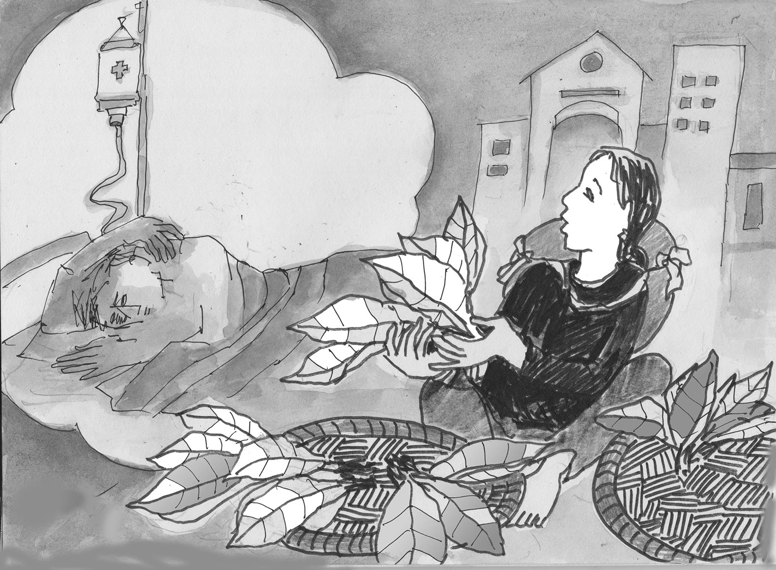 Cô bán rau- Ảnh 1.