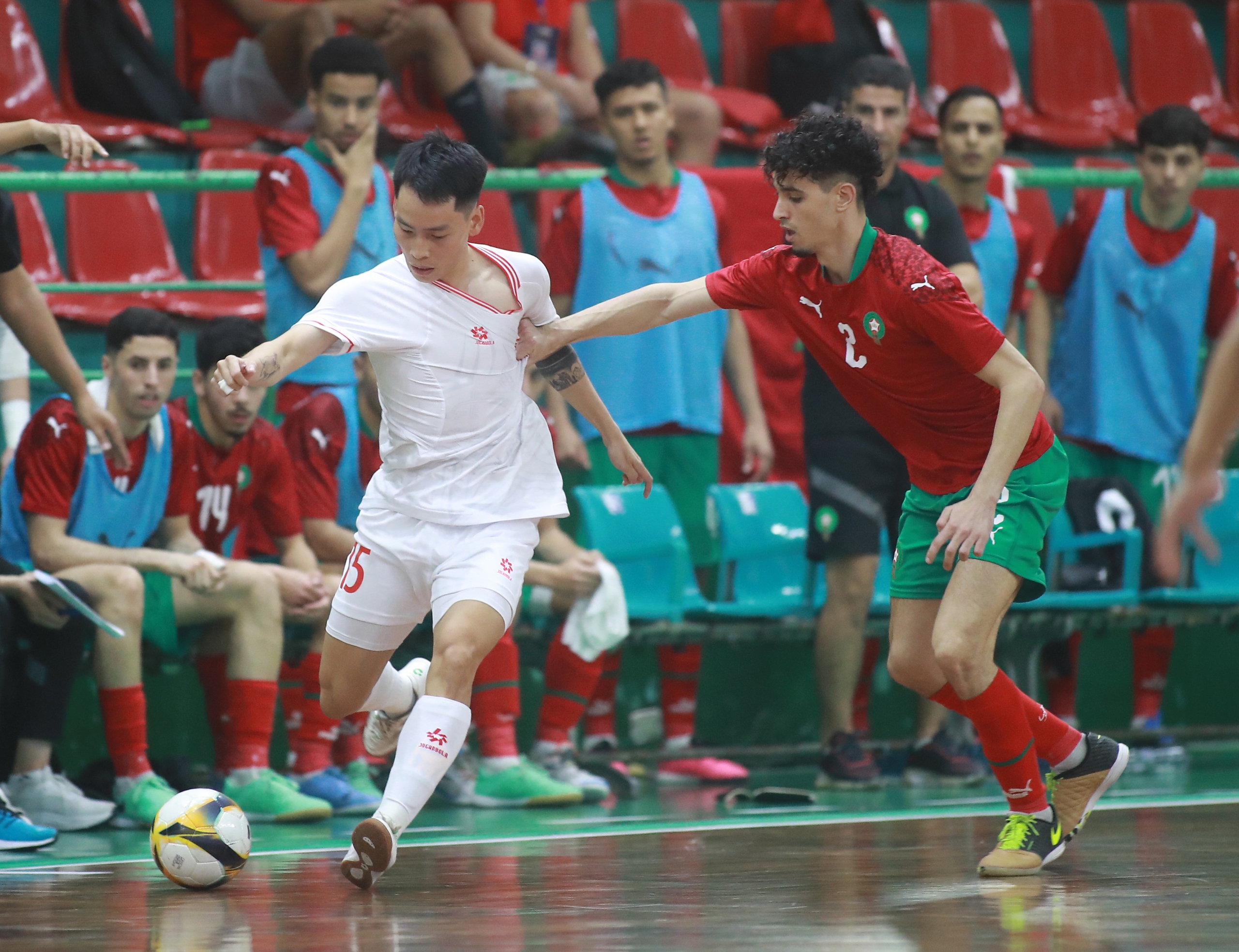 Tuyển futsal Việt Nam xuất sắc cầm h&ograve;a đội hạng 8 thế giới- Ảnh 1.