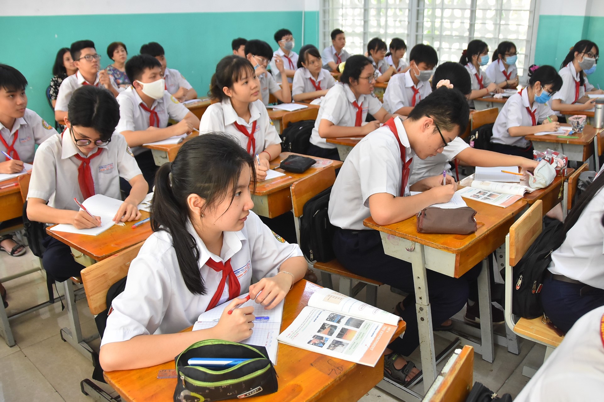 Quy chế thi tốt nghiệp THPT sửa đổi, bổ sung quy định thí sinh được đăng ký dự thi môn ngoại ngữ khác với môn ngoại ngữ đang học tại trường THPTẢnh: Tấn Thạnh