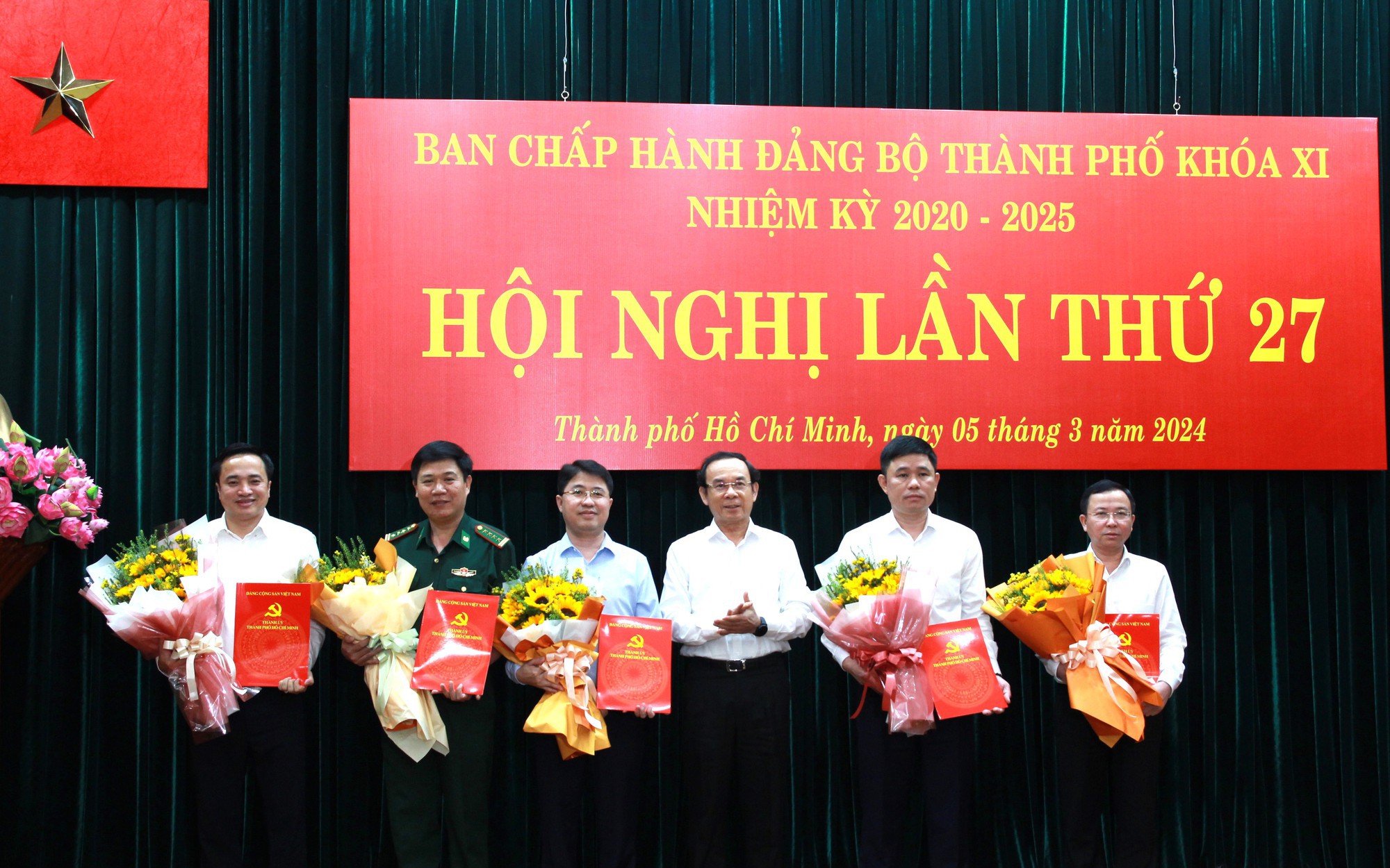 TP HCM có thêm 5 Thành ủy viên