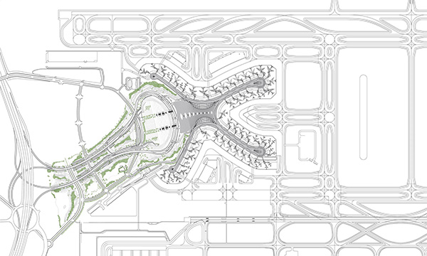 Sân bay quốc tế Zayed ở UAE có kiến trúc tựa như cồn cát- Ảnh 4.