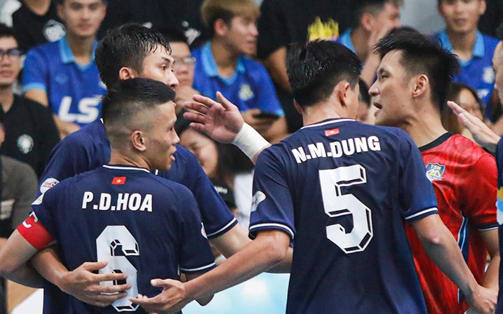 Th&aacute;i Sơn Nam giữ vững ng&ocirc;i đầu trước VCK futsal ch&acirc;u &Aacute; 2024
