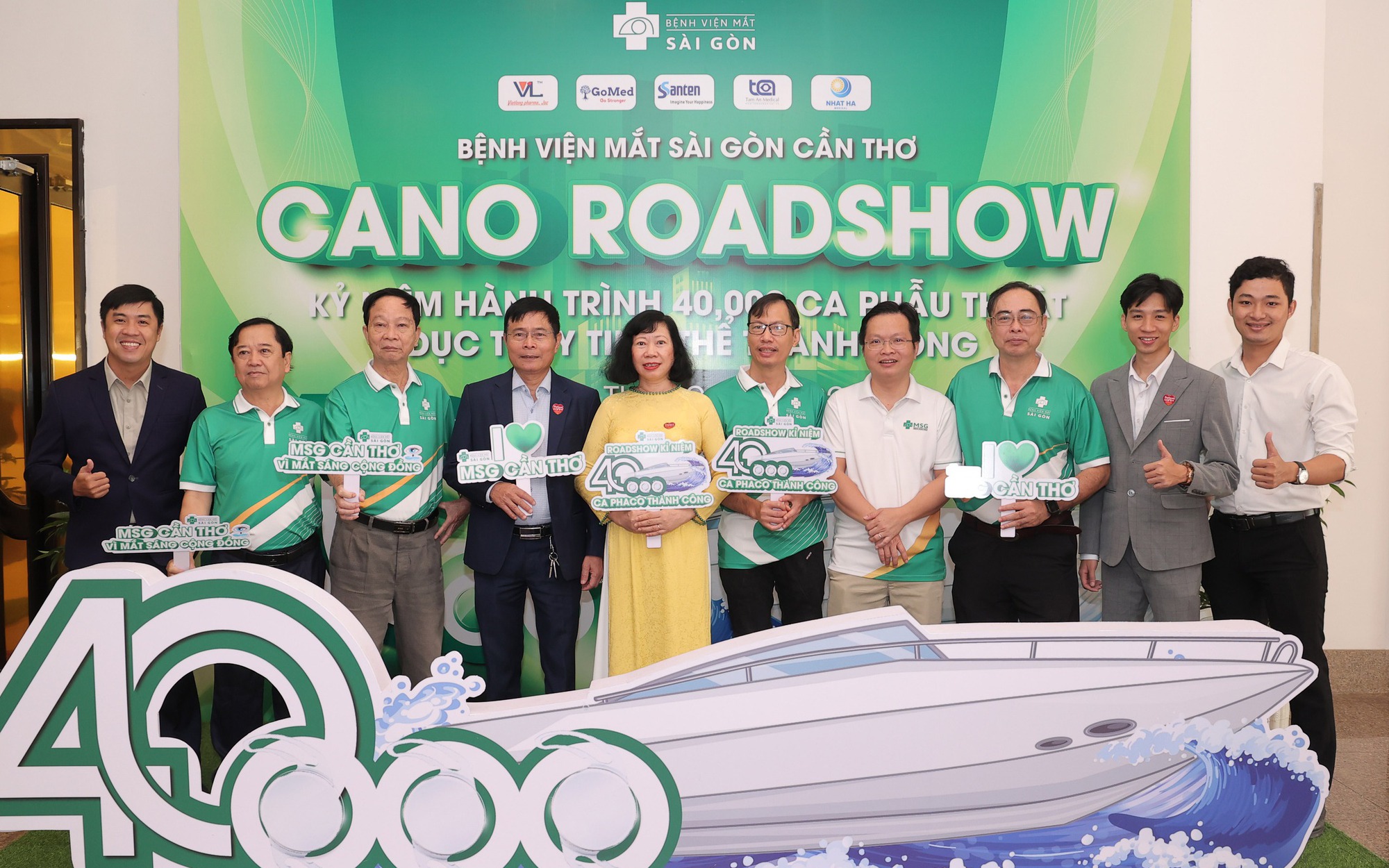 Bệnh viện Mắt Sài Gòn Cần Thơ đạt cột mốc khó tin