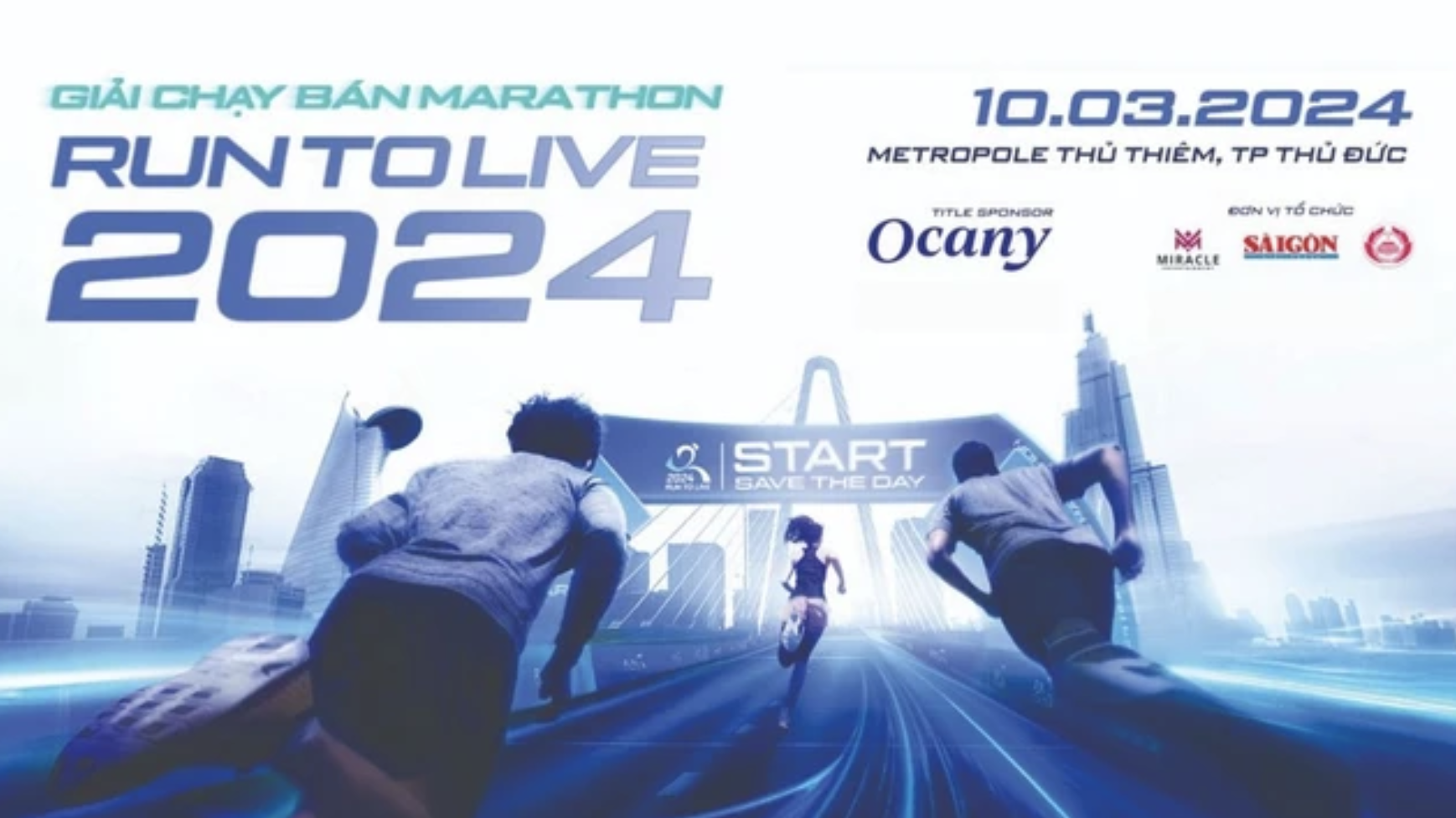 Gần 7.000 VĐV tham dự giải b&aacute;n marathon Run to Live 2024- Ảnh 1.