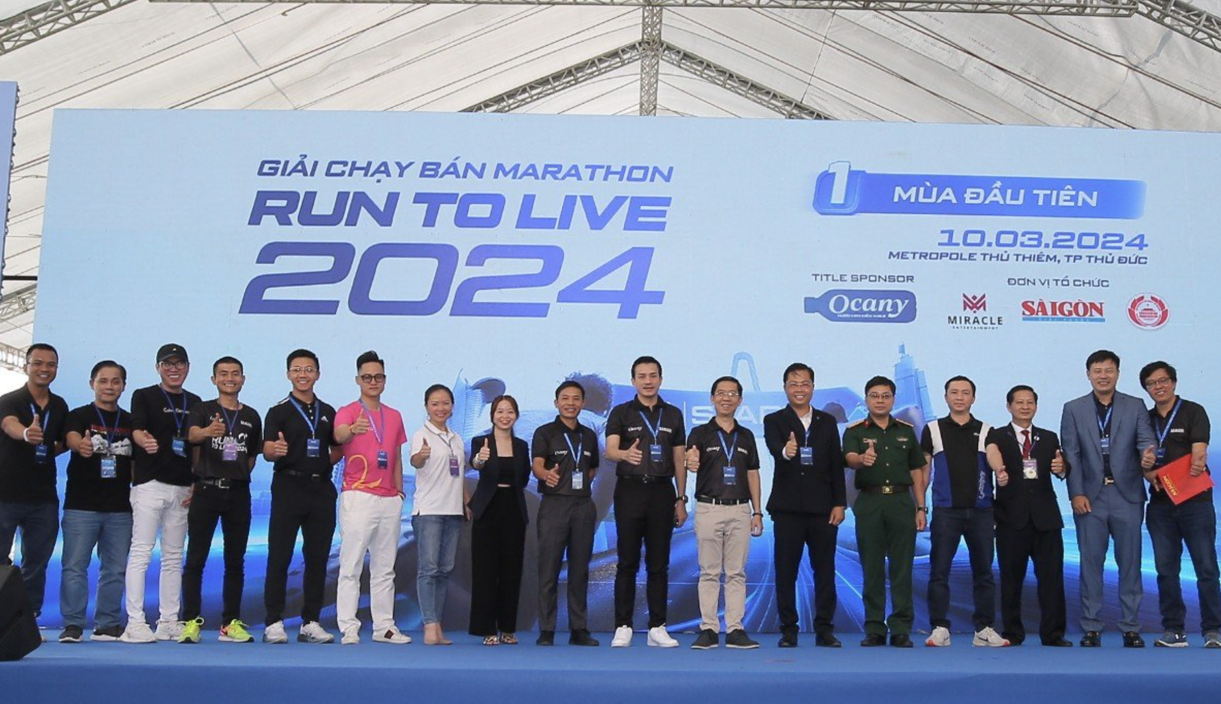 Gần 7.000 VĐV tham dự giải b&aacute;n marathon Run to Live 2024- Ảnh 5.