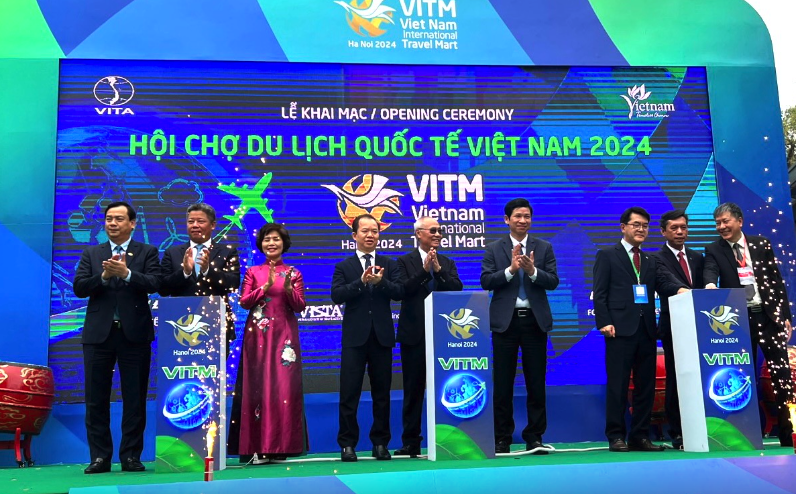 Hơn 700 doanh nghiệp tham gia Hội chợ Du lịch quốc tế H&agrave; Nội 2024- Ảnh 1.