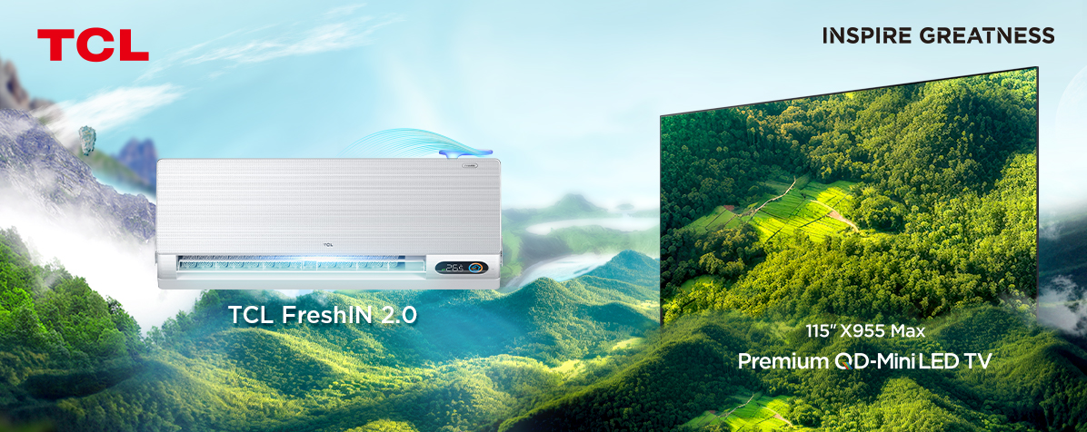 TCL đổi mới công nghệ trên điều hòa và TV Mini LED lớn nhất thế giới- Ảnh 1.