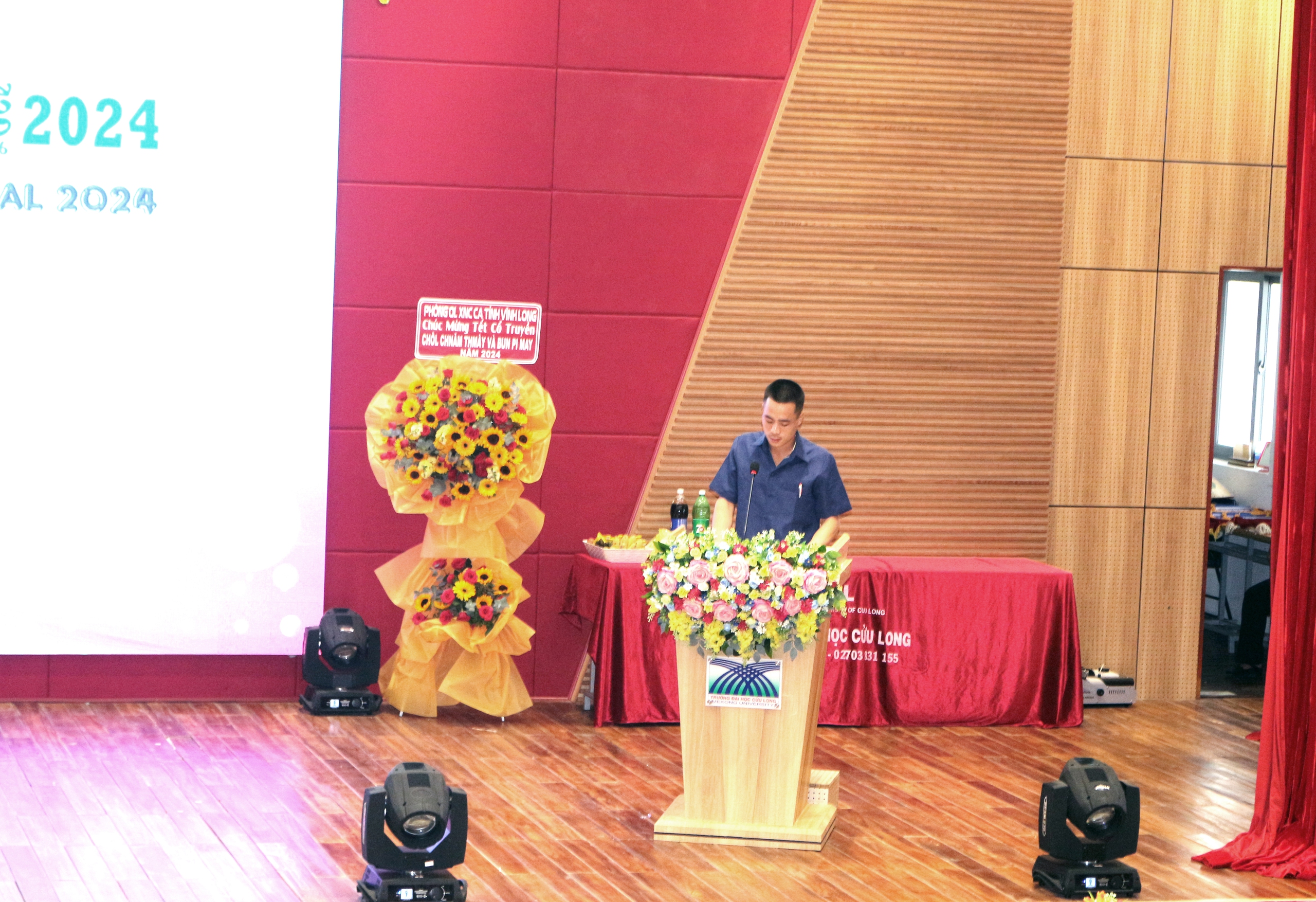 Trường ĐH Cửu Long tổ chức Tết cho lưu học sinh- Ảnh 3.