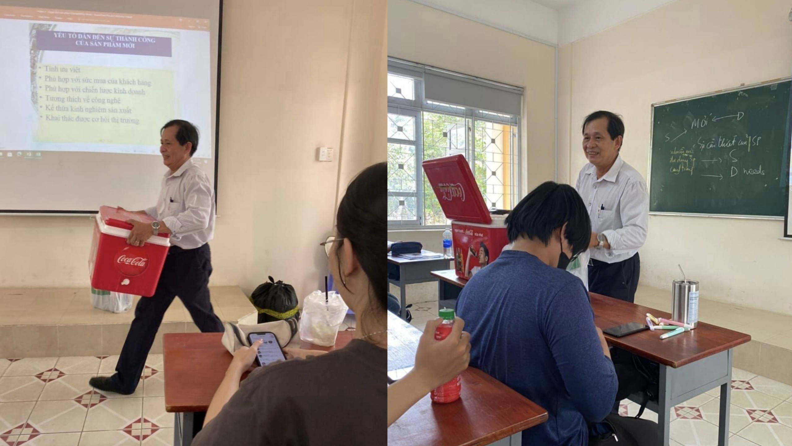 Tr&iacute;ch tiền t&uacute;i mua nước cho sinh vi&ecirc;n, thầy gi&aacute;o bất ngờ trở th&agrave;nh &ldquo;idol&rdquo;- Ảnh 1.